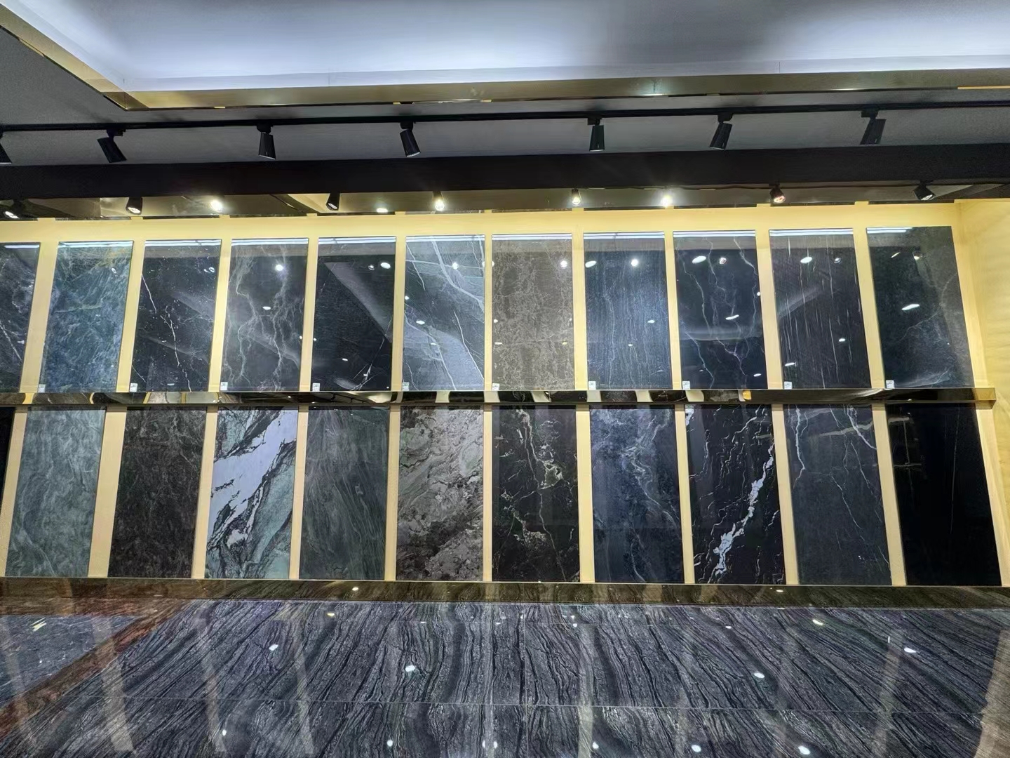 Dark Colour Glazed Porcelain Tile