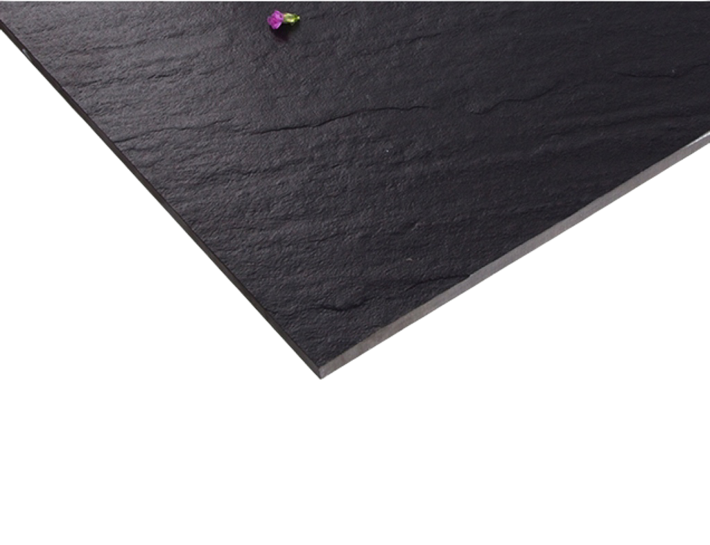 အနက်ရောင် အကြမ်းထည် Matt ကြွေပြားများ